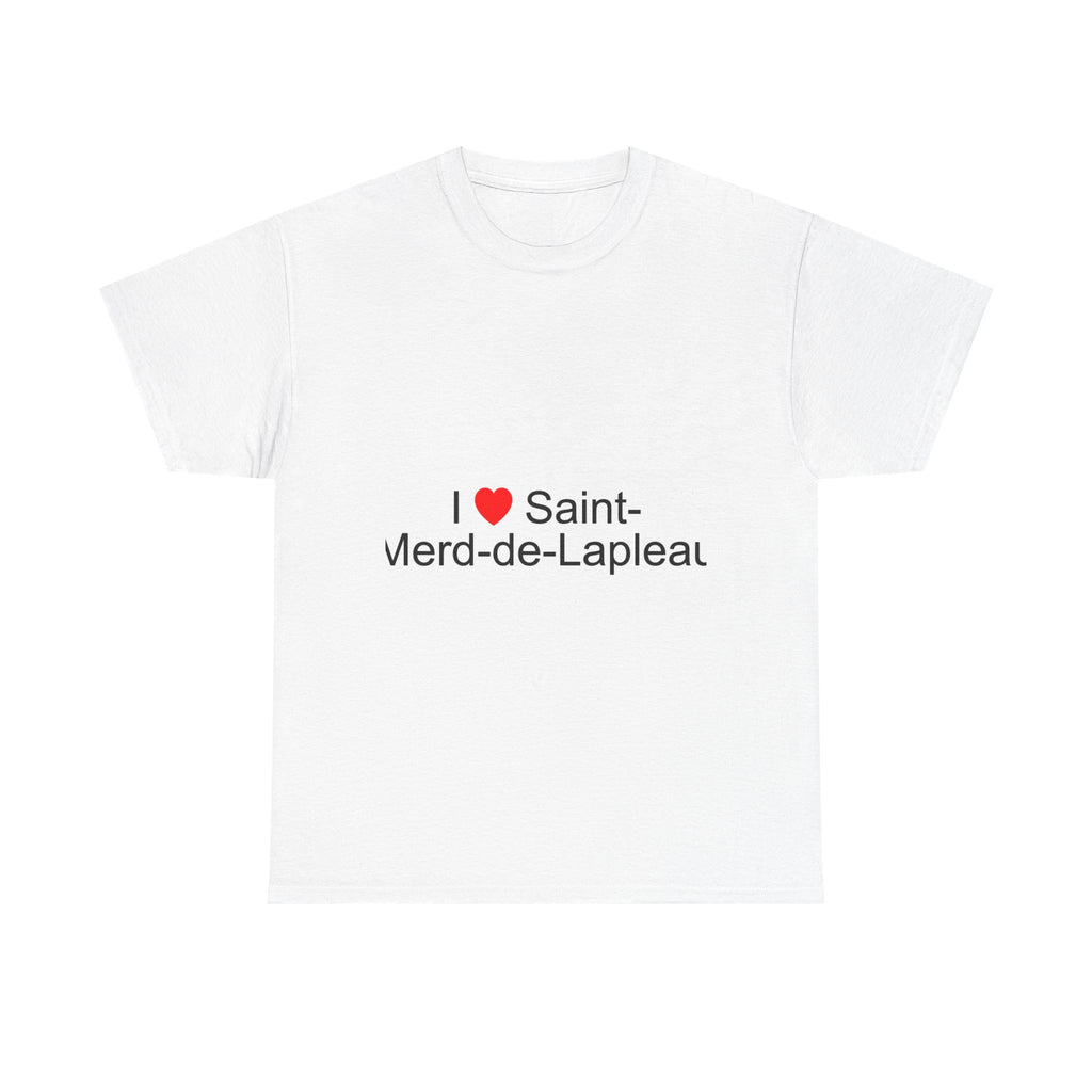 T-shirt I love saint-merd-de-lapleau