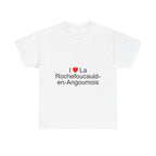 T-shirt I love La Rochefoucauld-en-Angoumois