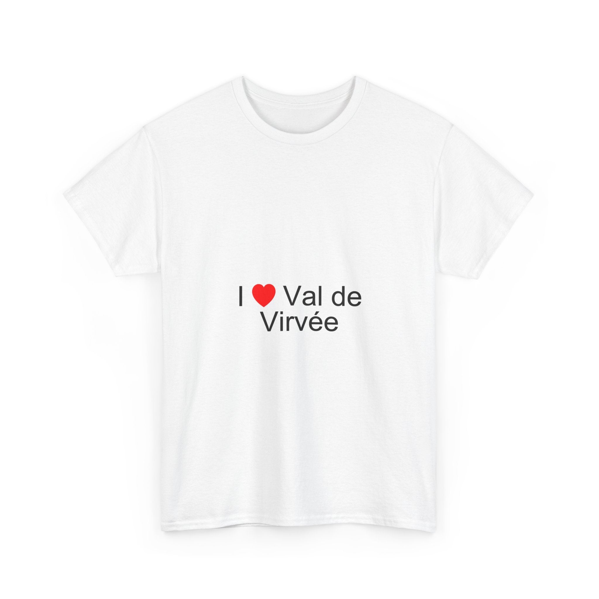 T-shirt I love val de virvée