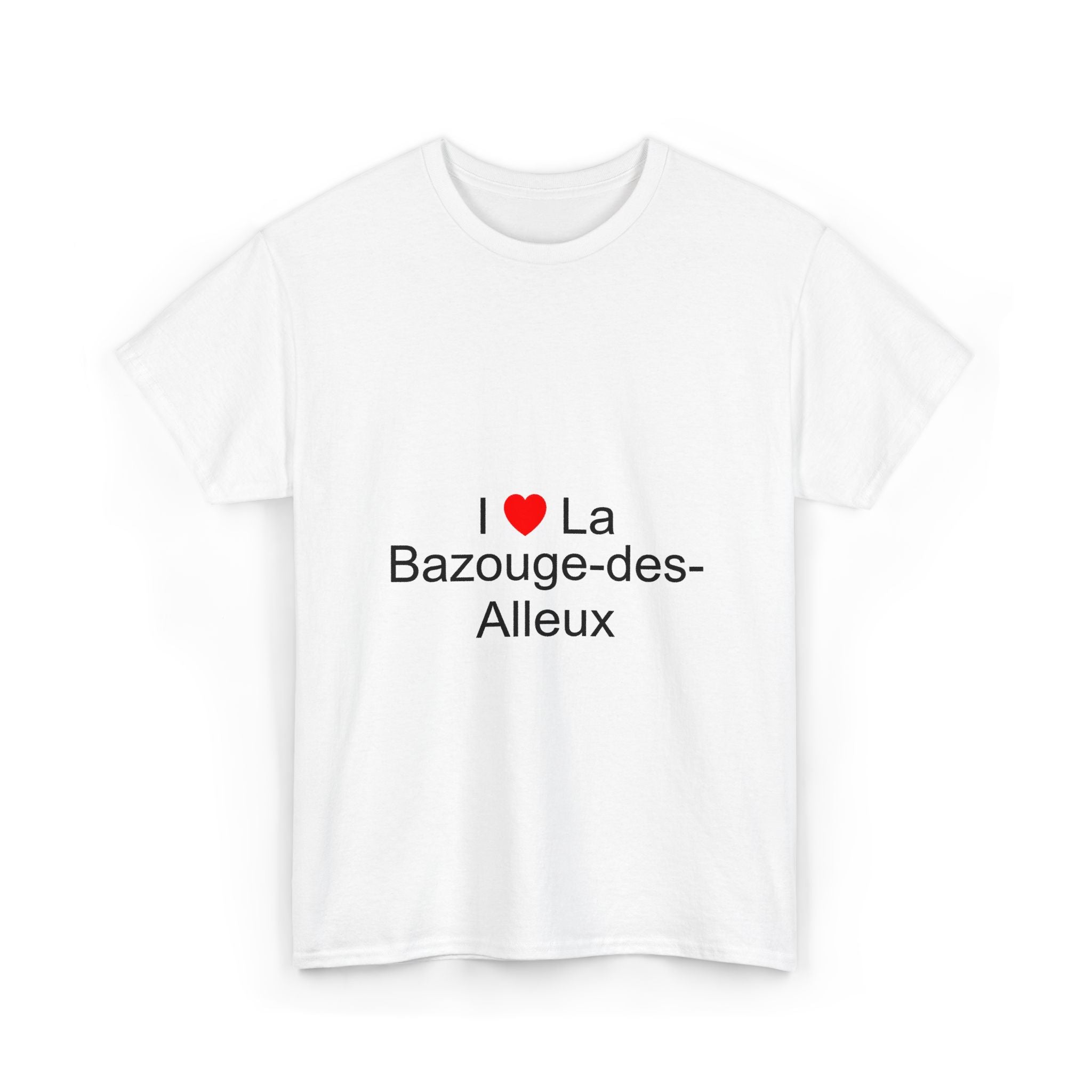 T-shirt I love la bazouge-des-alleux