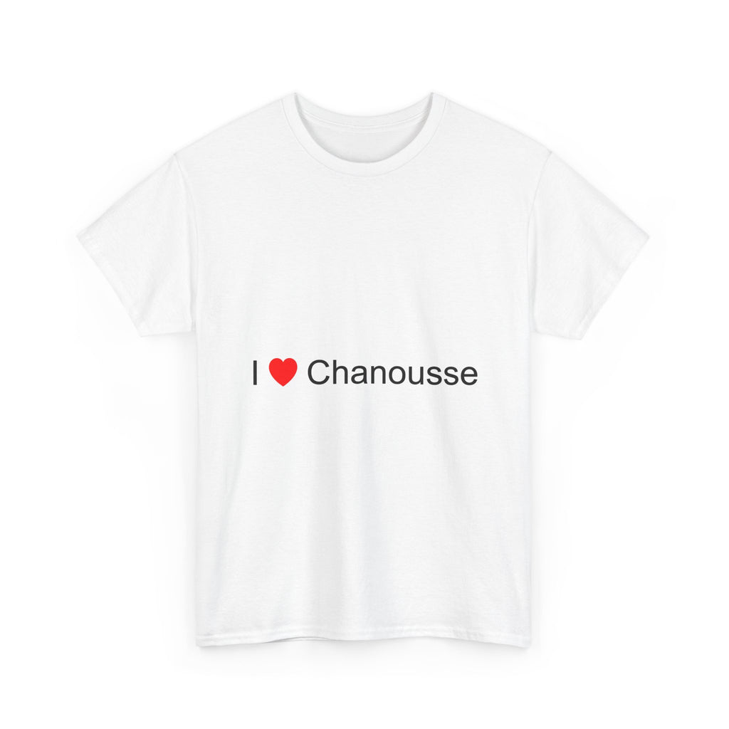 T-shirt I love chanousse