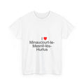 T-shirt I love minaucourt-le-mesnil-lès-hurlus