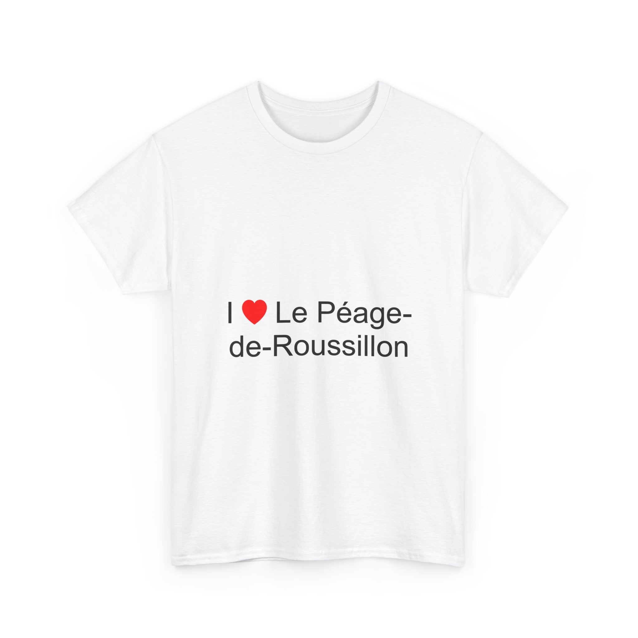 T-shirt I love le péage-de-roussillon
