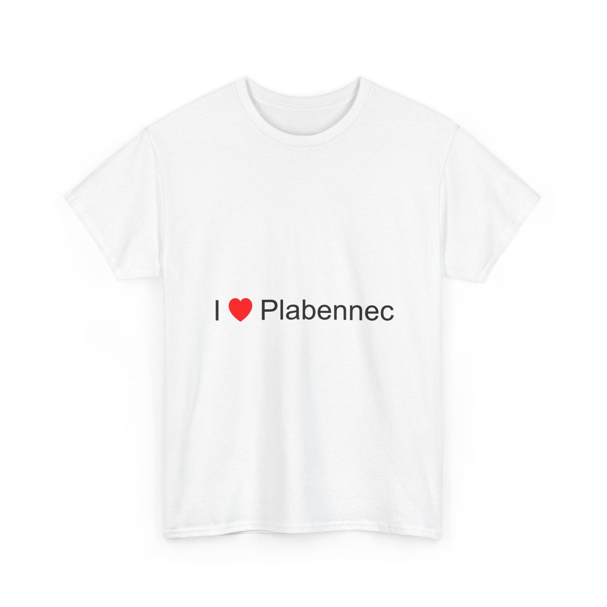 T-shirt I love plabennec