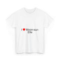 T-shirt I love moon-sur-elle