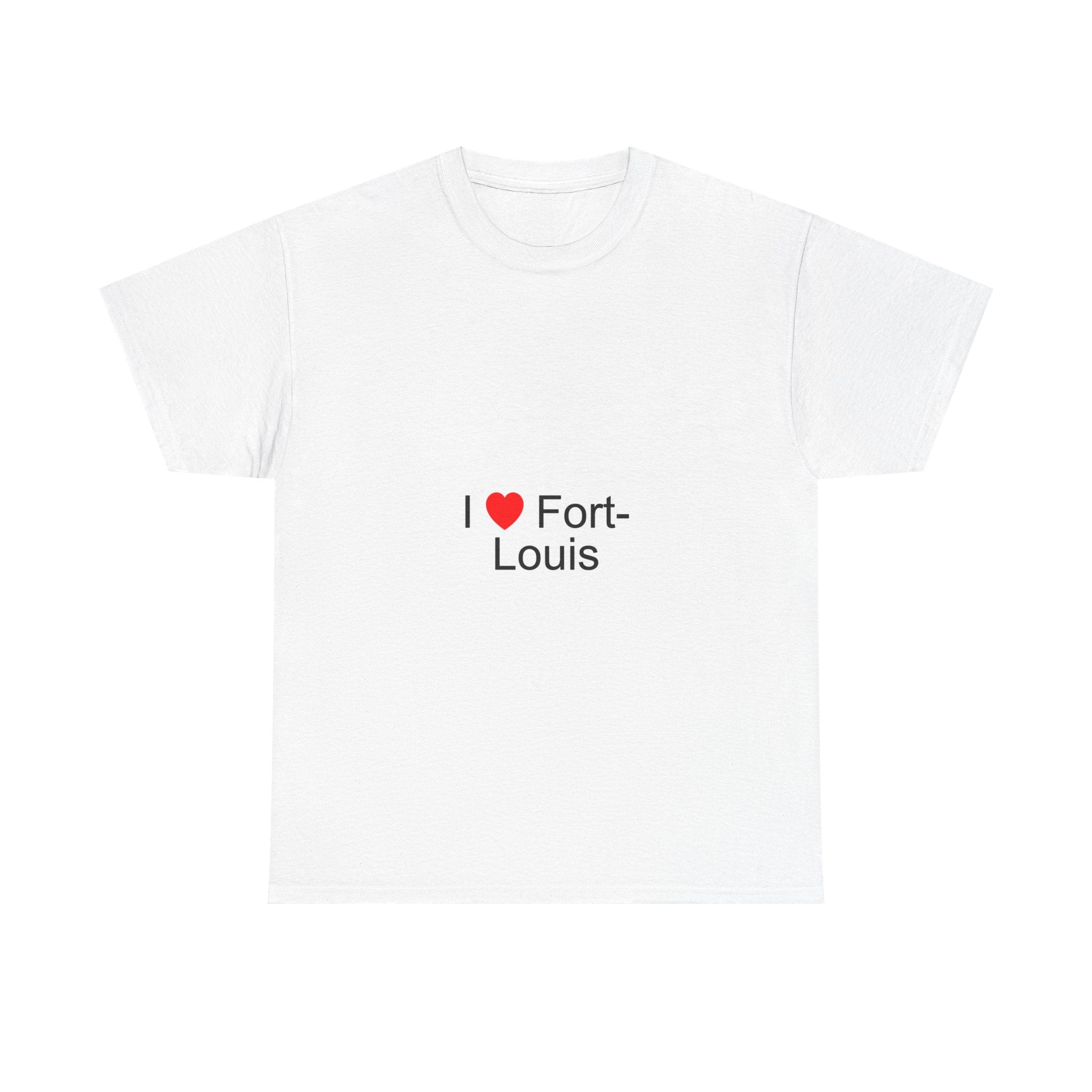 T-shirt I love fort-louis