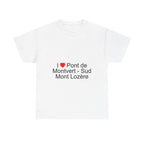 T-shirt I love Pont de Montvert - Sud Mont Lozère