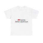 T-shirt I love Sainte-Marie-Lapanouze