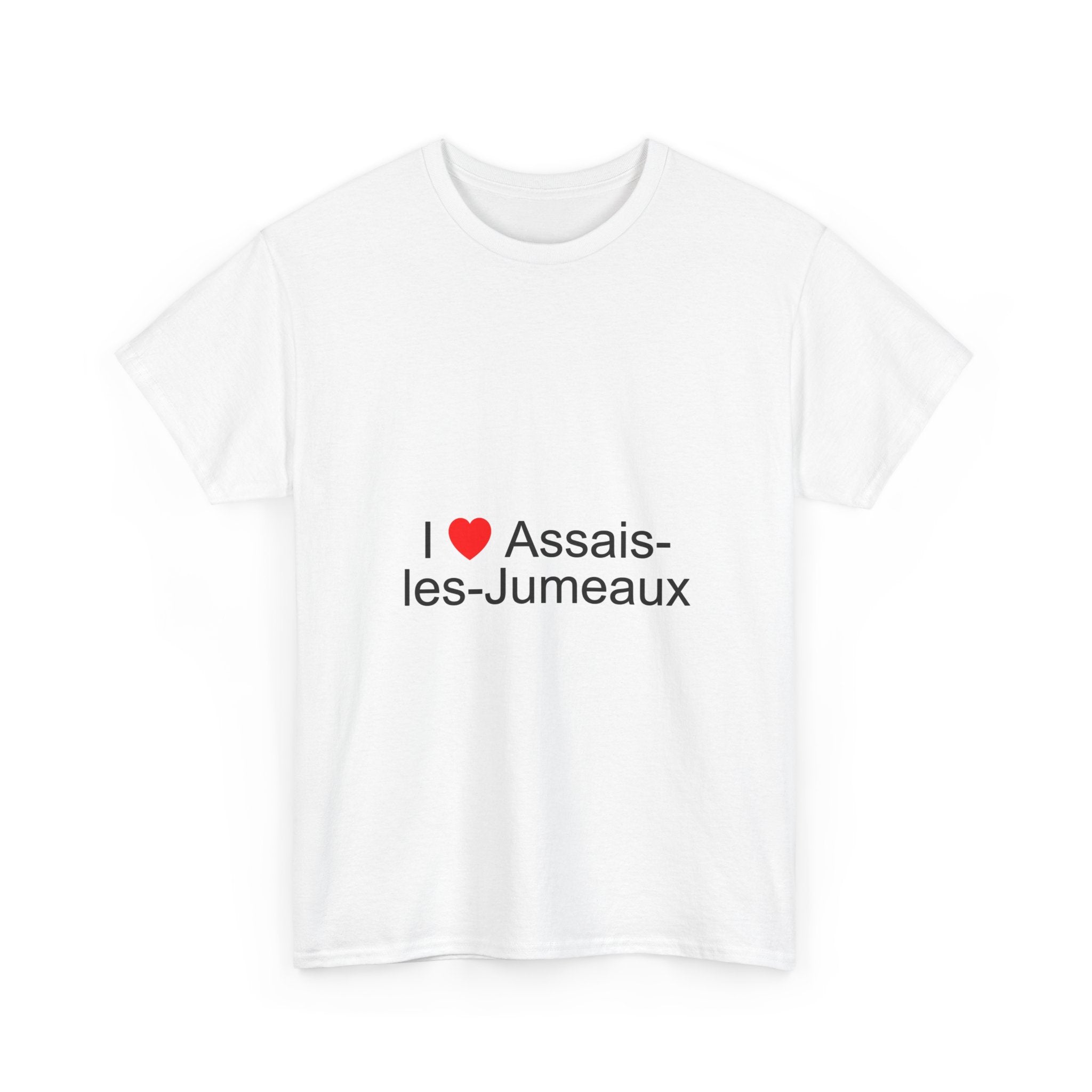 T-shirt I love assais-les-jumeaux