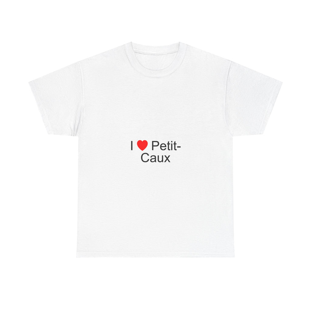 T-shirt I love petit-caux