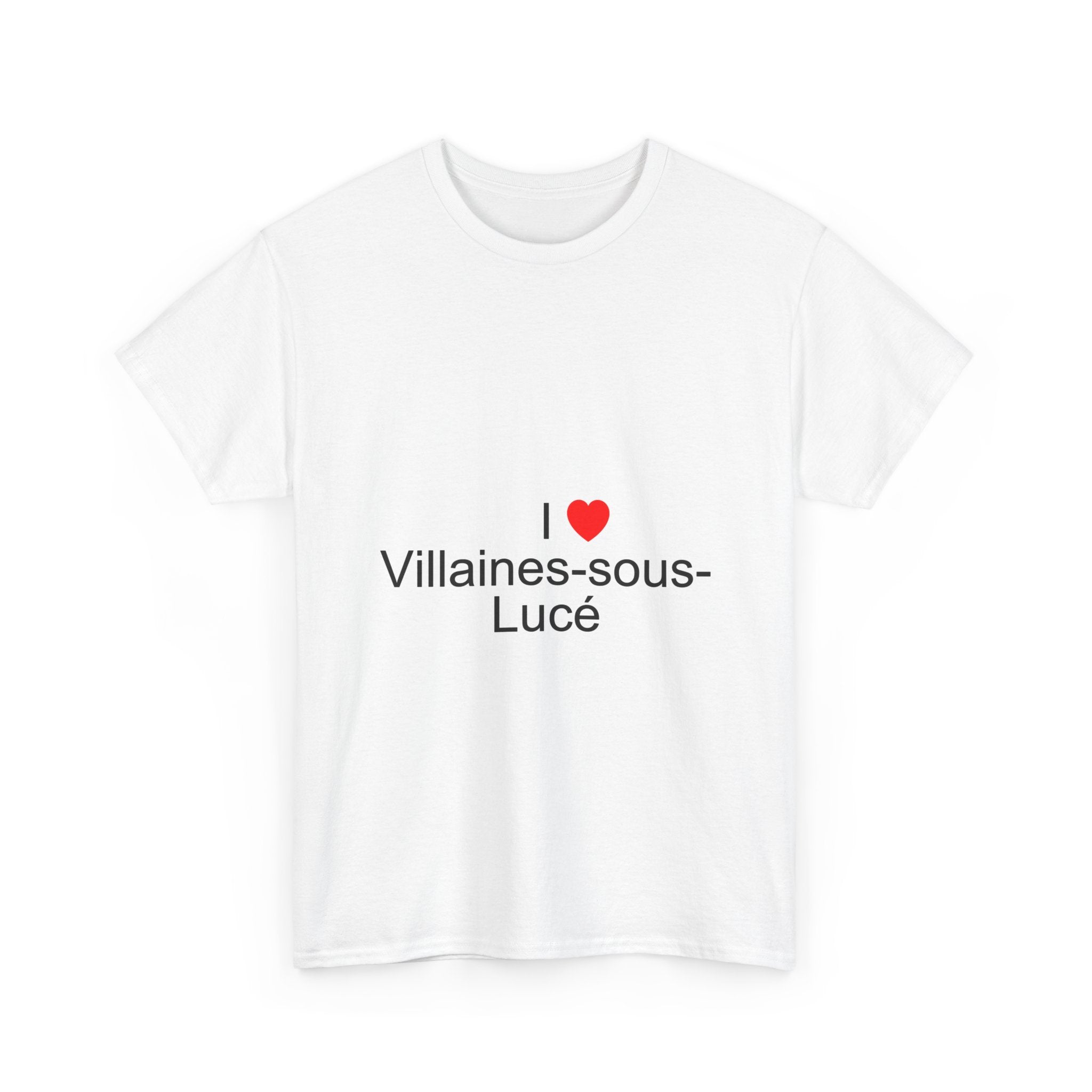 T-shirt I love villaines-sous-lucé