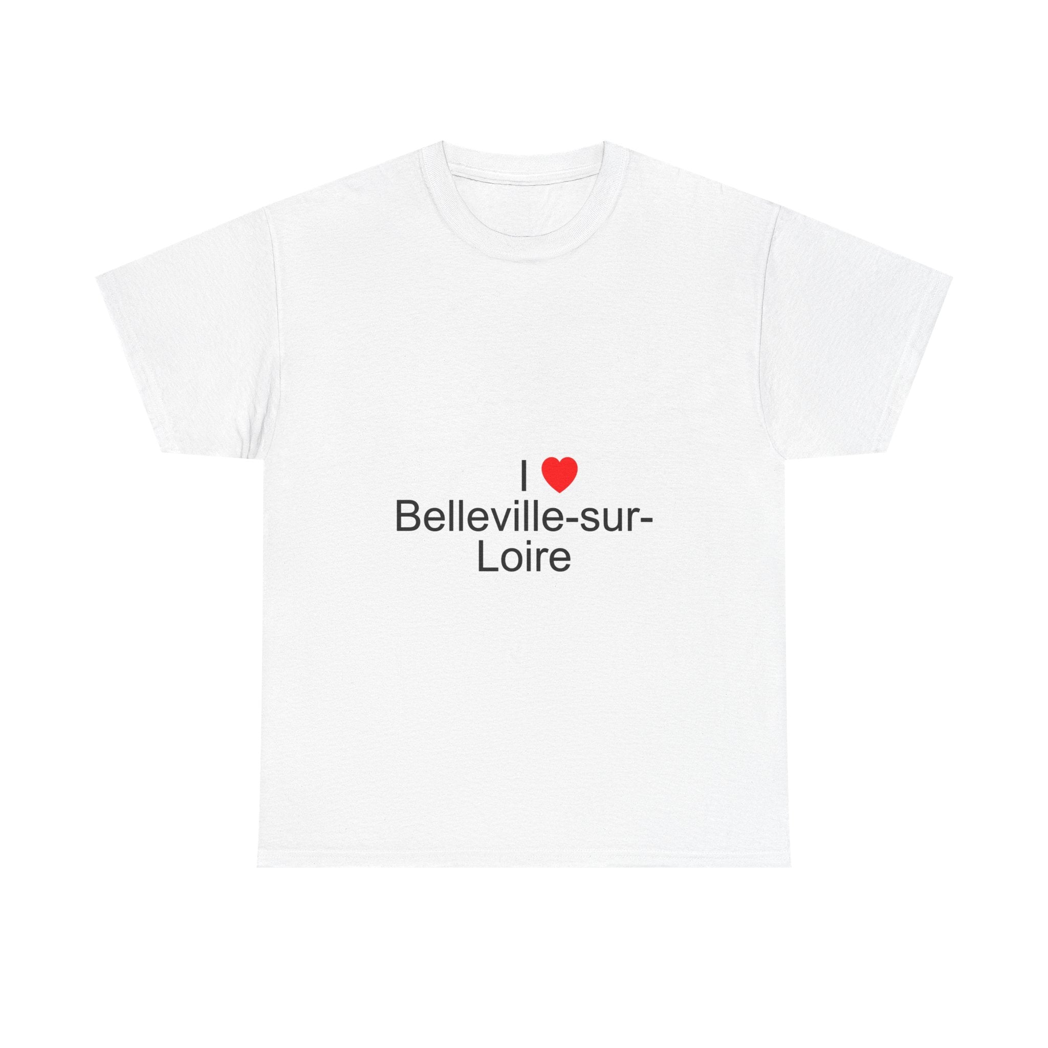 T-shirt I love belleville-sur-loire