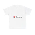 T-shirt I love Corconne