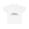 T-shirt I love saint-cyr-la-rivière