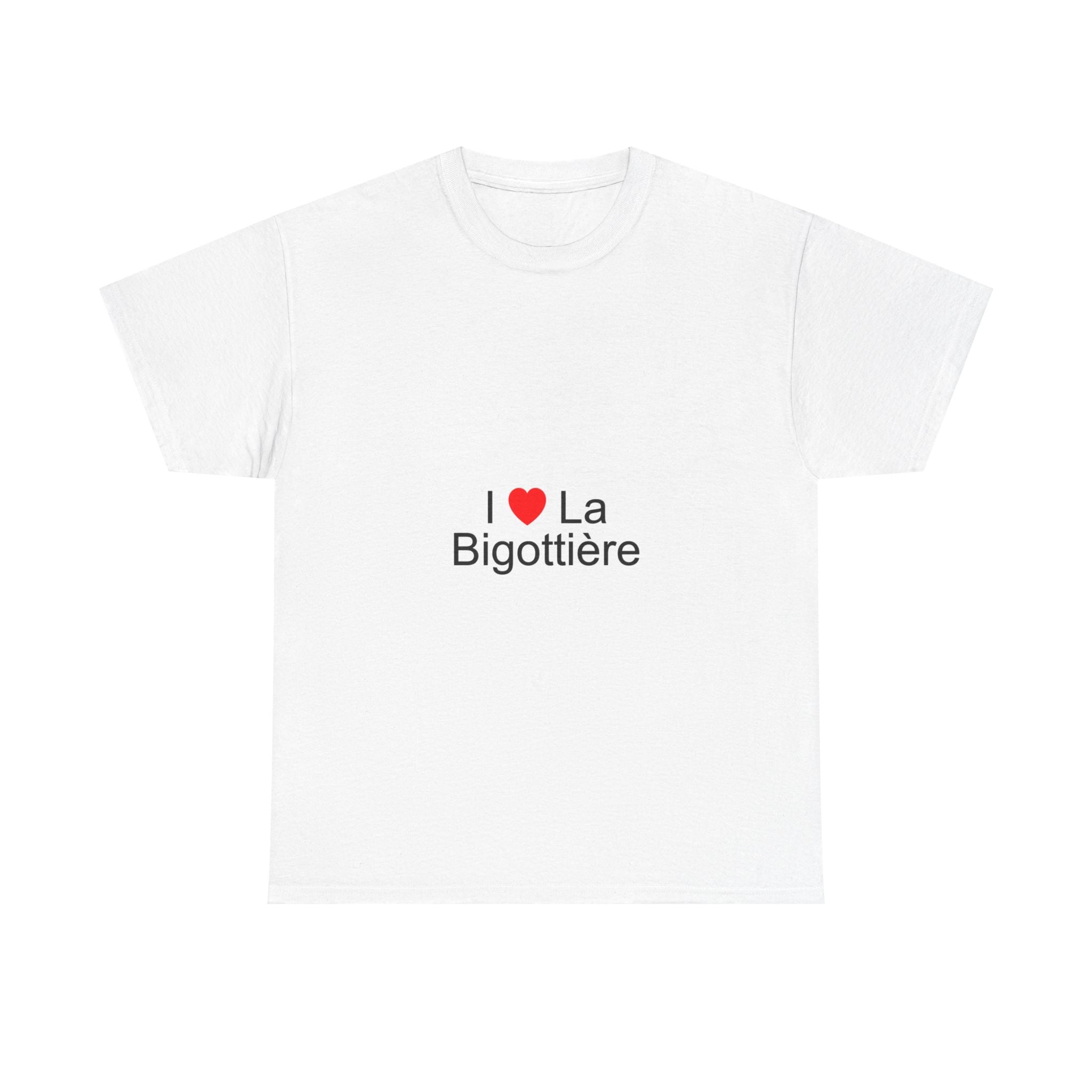 T-shirt I love la bigottière