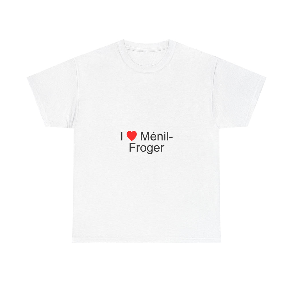 T-shirt I love ménil-froger