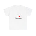 T-shirt I love visoncourt
