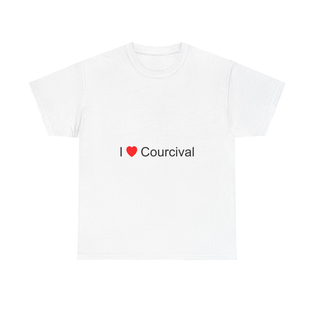 T-shirt I love courcival