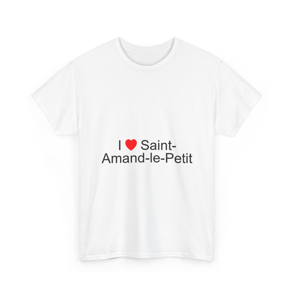 T-shirt I love saint-amand-le-petit