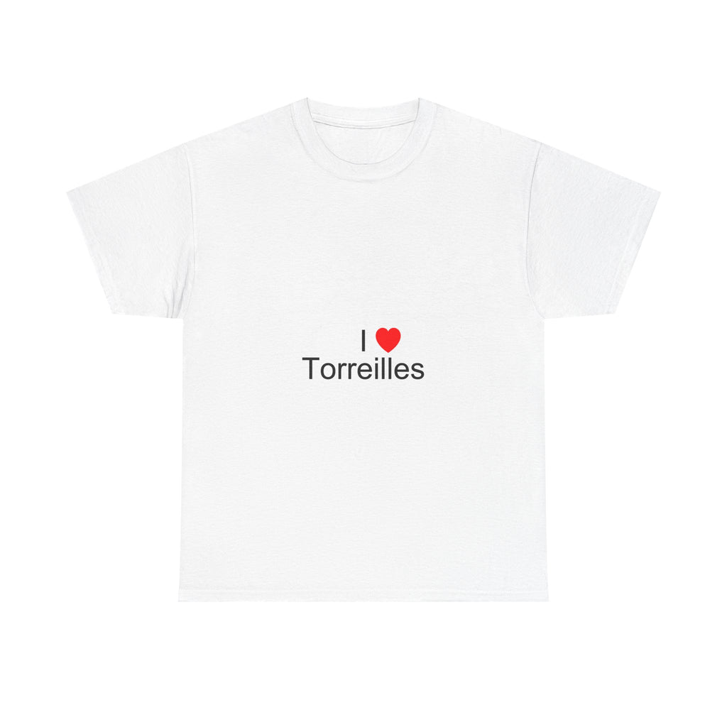 T-shirt I love torreilles