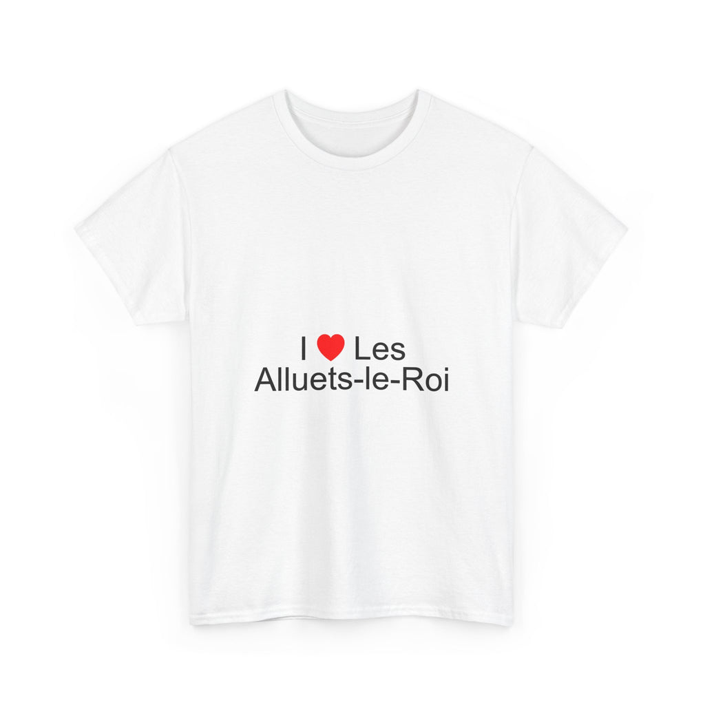 T-shirt I love les alluets-le-roi