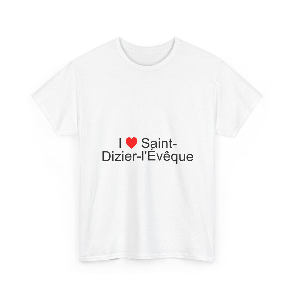 T-shirt I love Saint-Dizier-l'Évêque