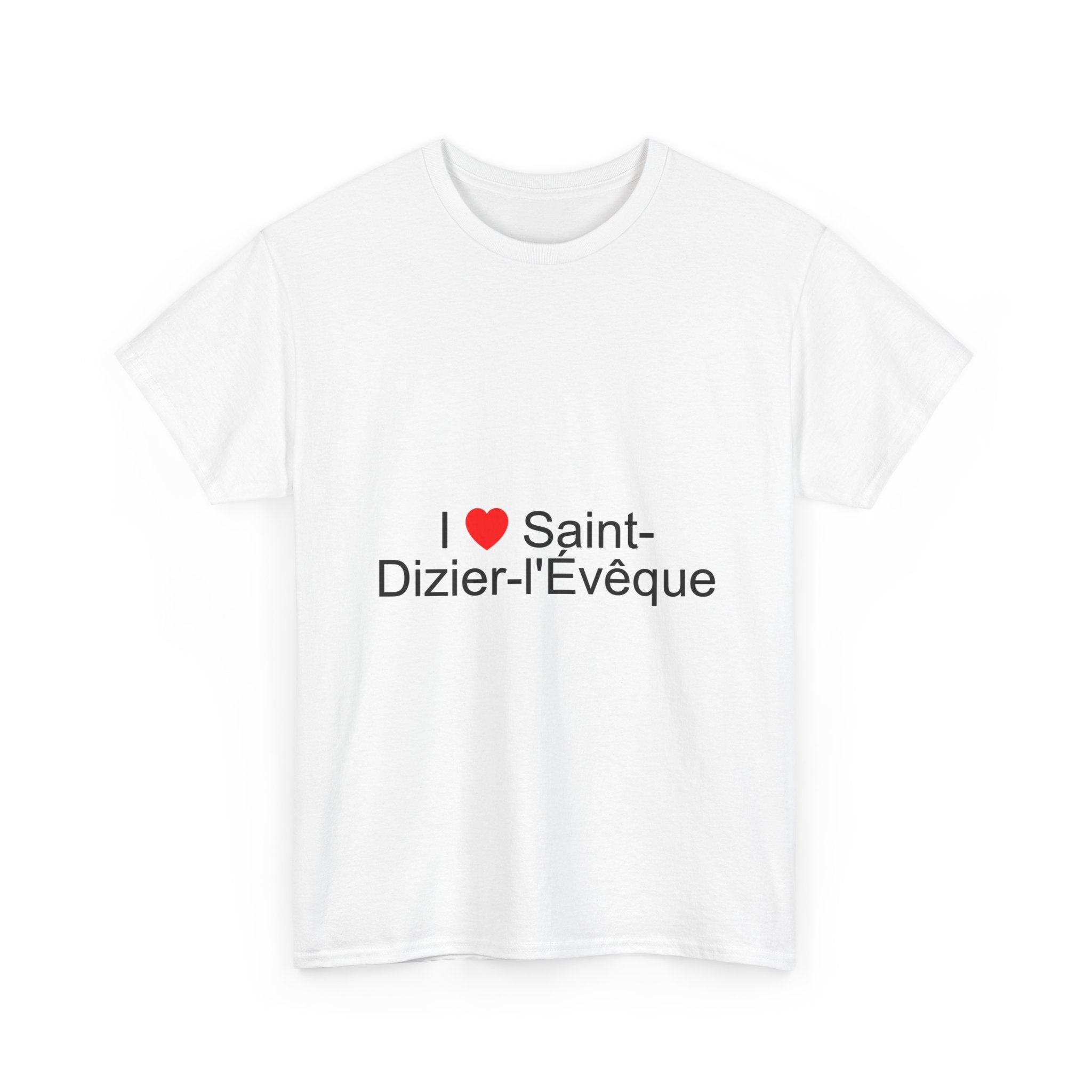 T-shirt I love saint-dizier-l'évêque