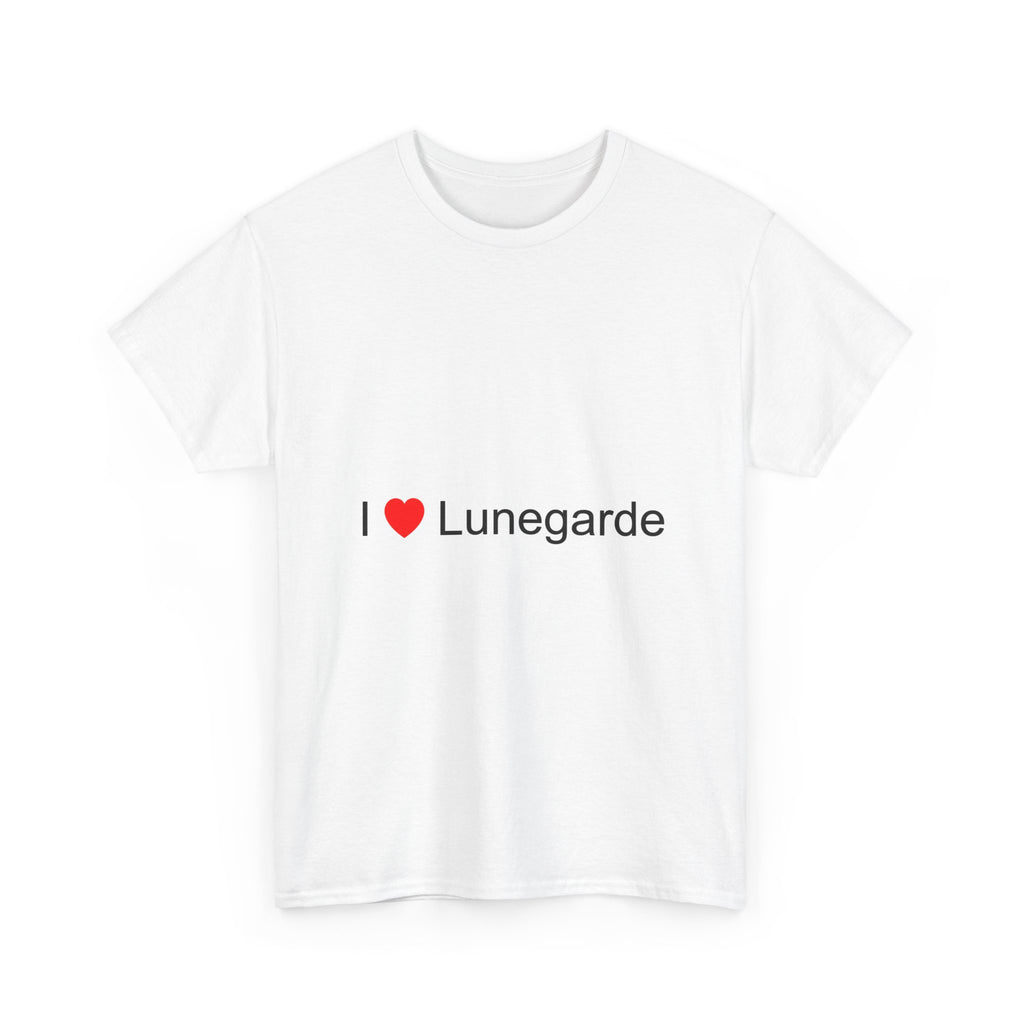 T-shirt I love lunegarde