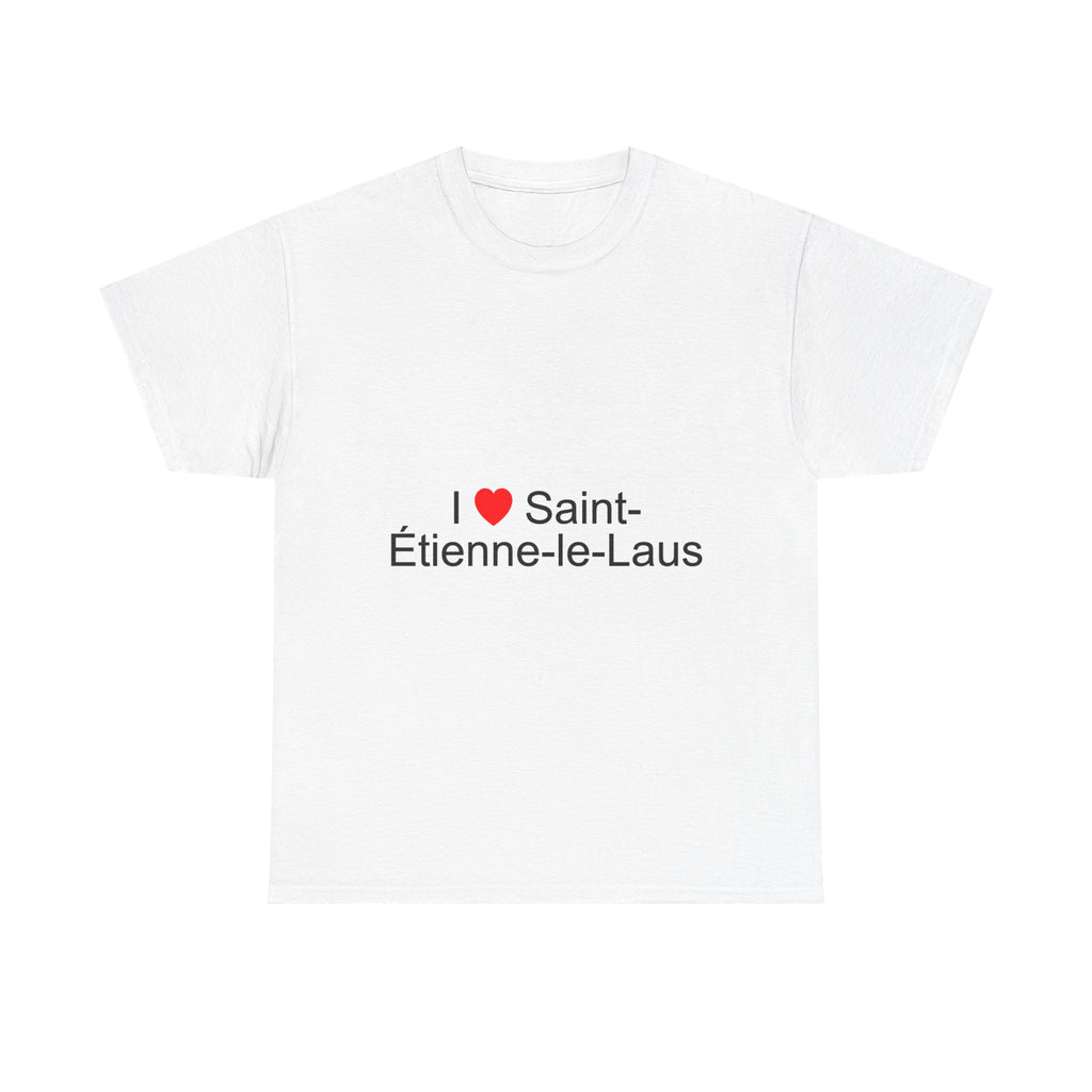 T-shirt I love saint-étienne-le-laus
