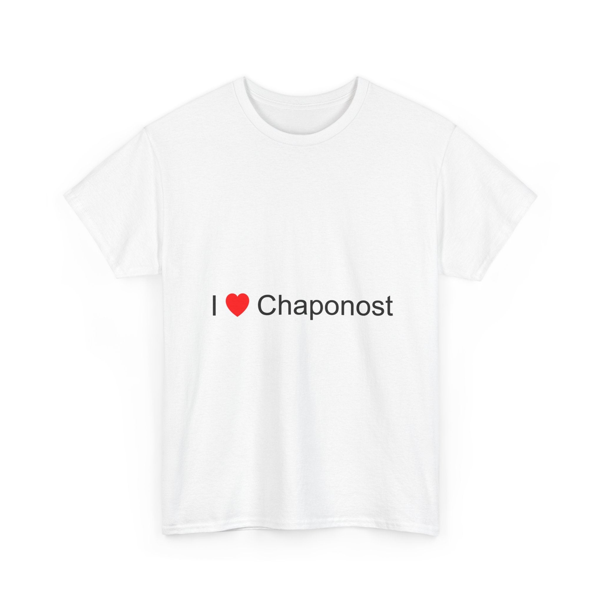 T-shirt I love chaponost