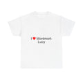 T-shirt I love montmort-lucy