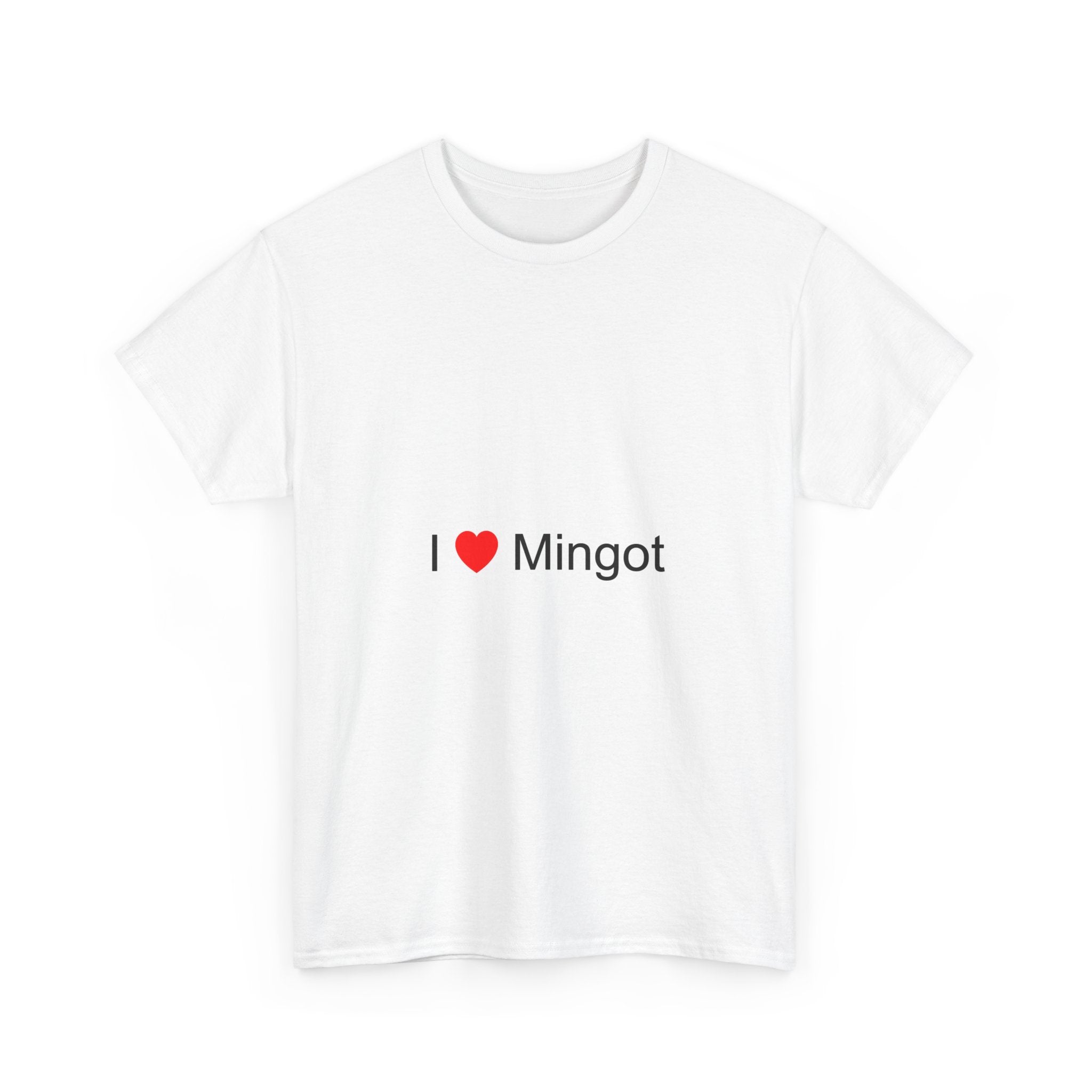 T-shirt I love mingot
