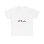 T-shirt I love Raids
