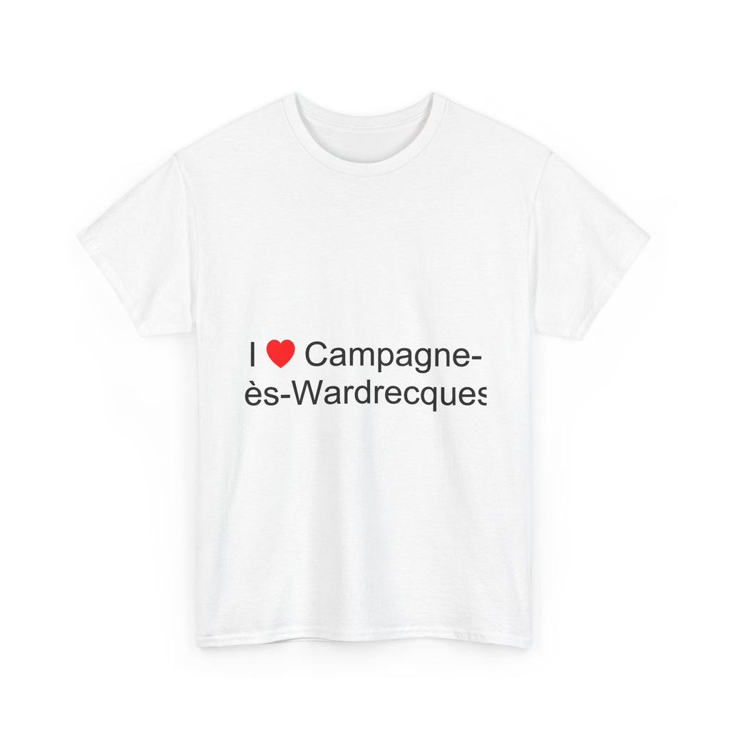 T-shirt I love campagne-lès-wardrecques