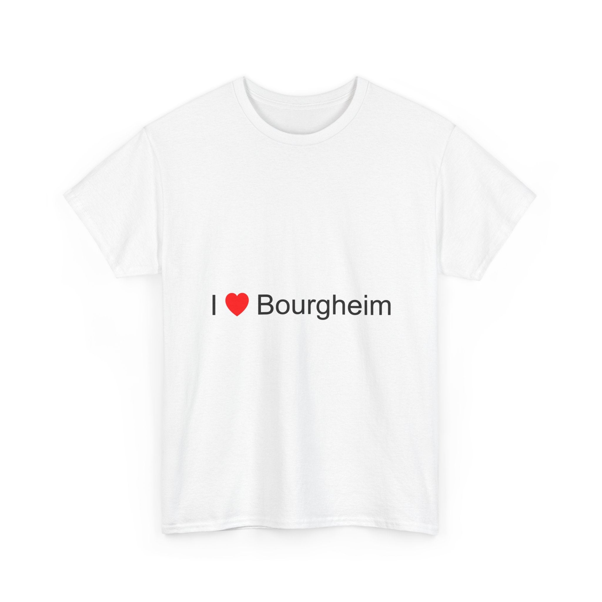 T-shirt I love bourgheim
