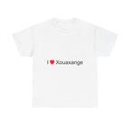 T-shirt I love Xouaxange
