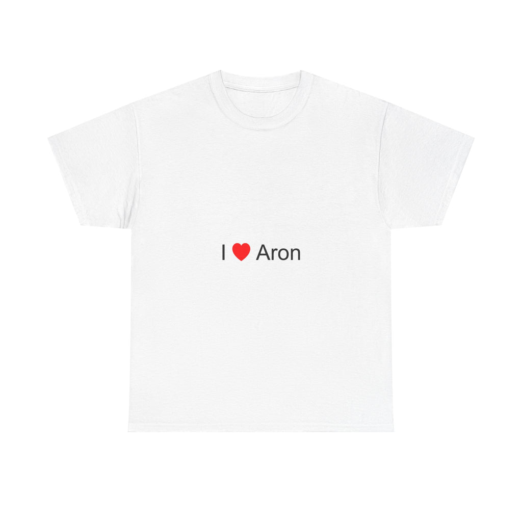 T-shirt I love aron