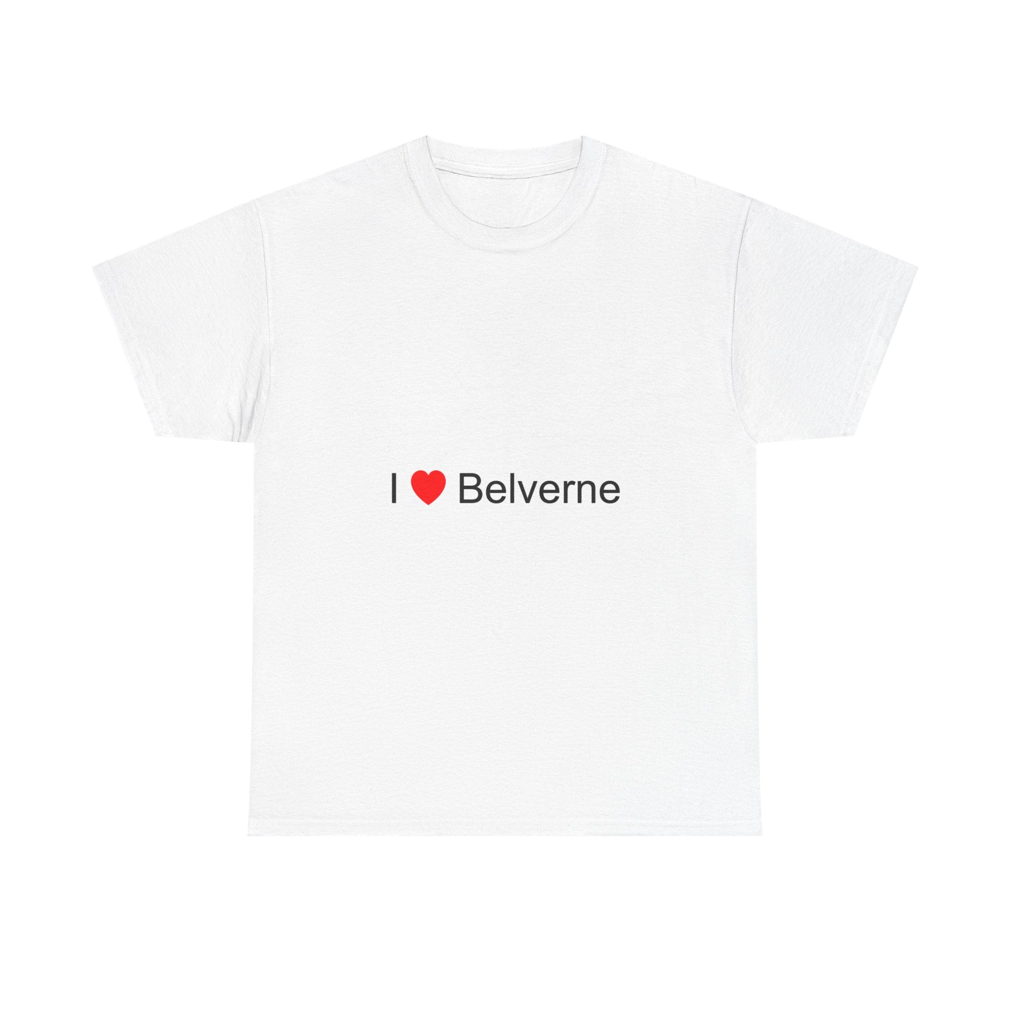 T-shirt I love belverne