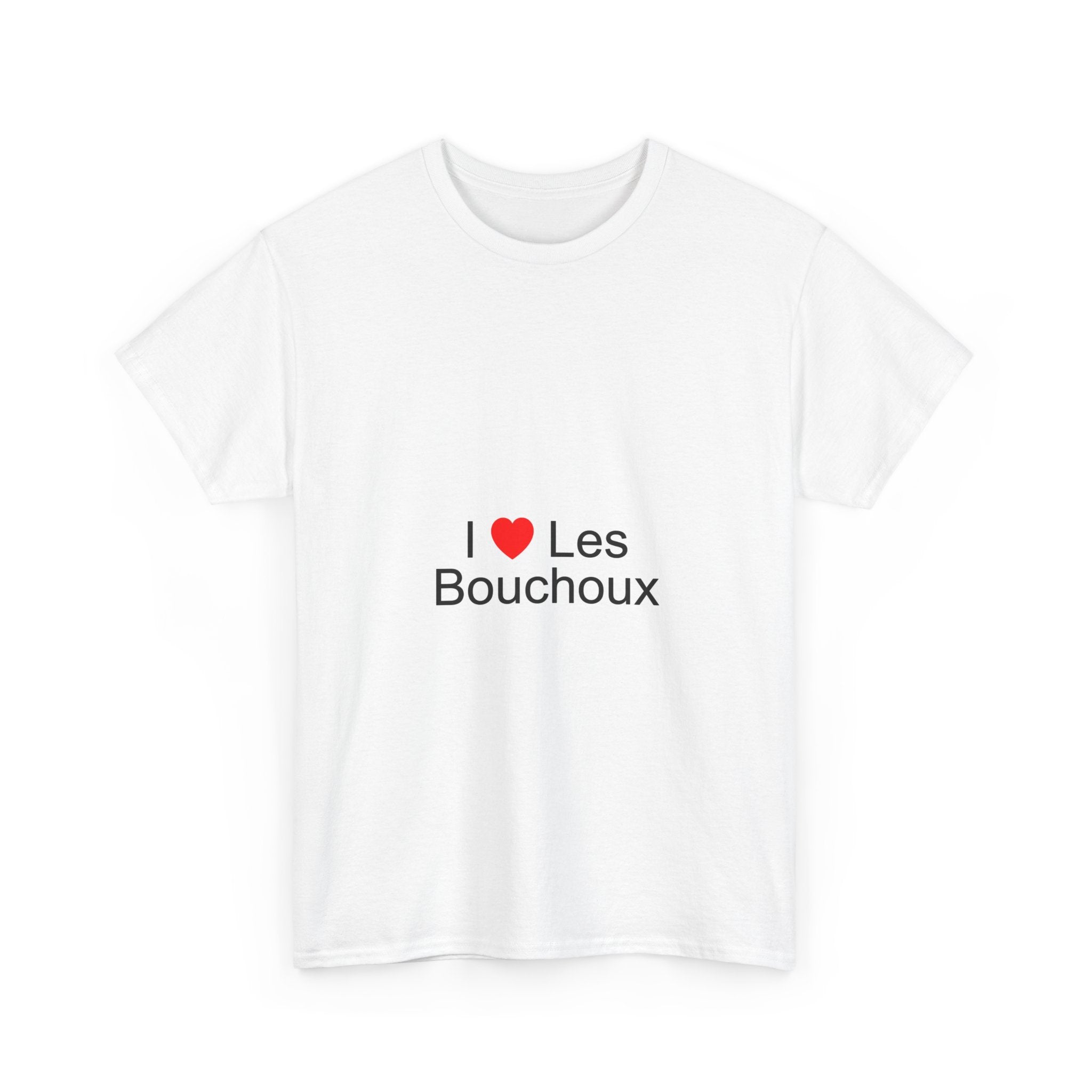 T-shirt I love les bouchoux