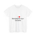 T-shirt I love montaignac-sur-doustre