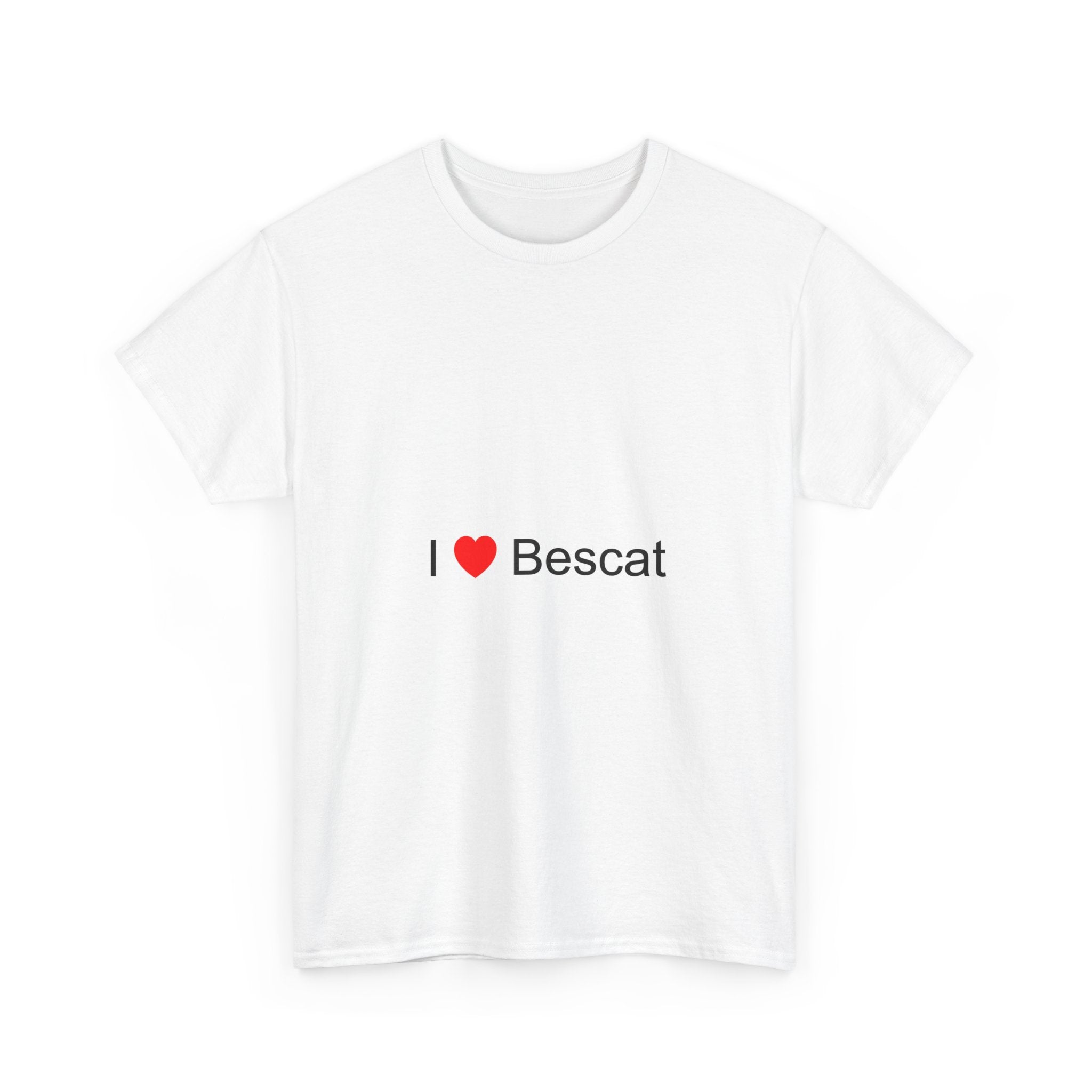 T-shirt I love bescat