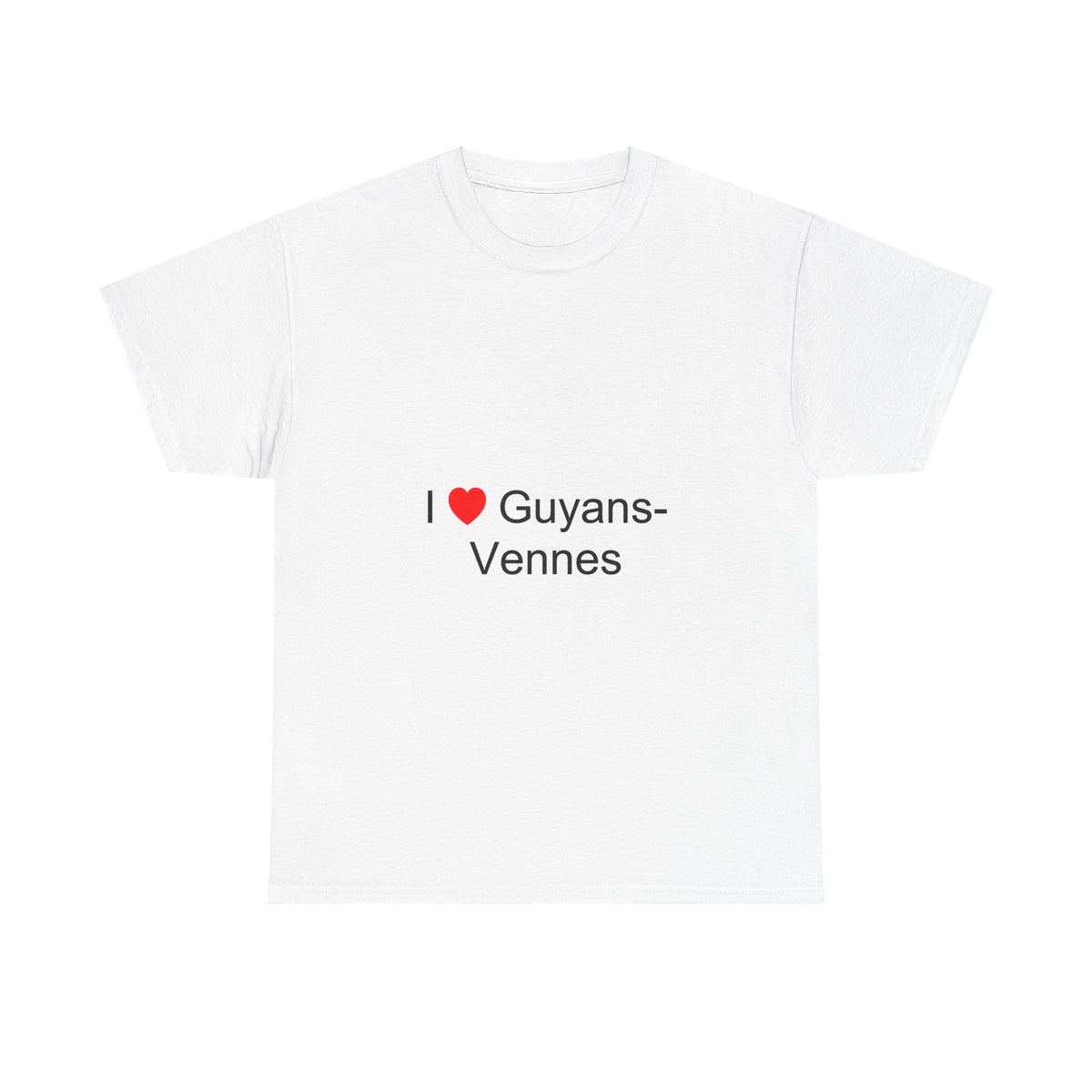 T-shirt I love guyans-vennes