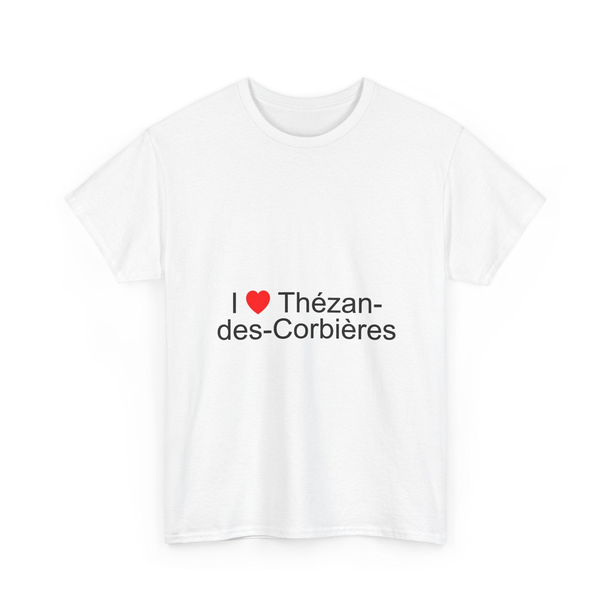 T-shirt I love thézan-des-corbières