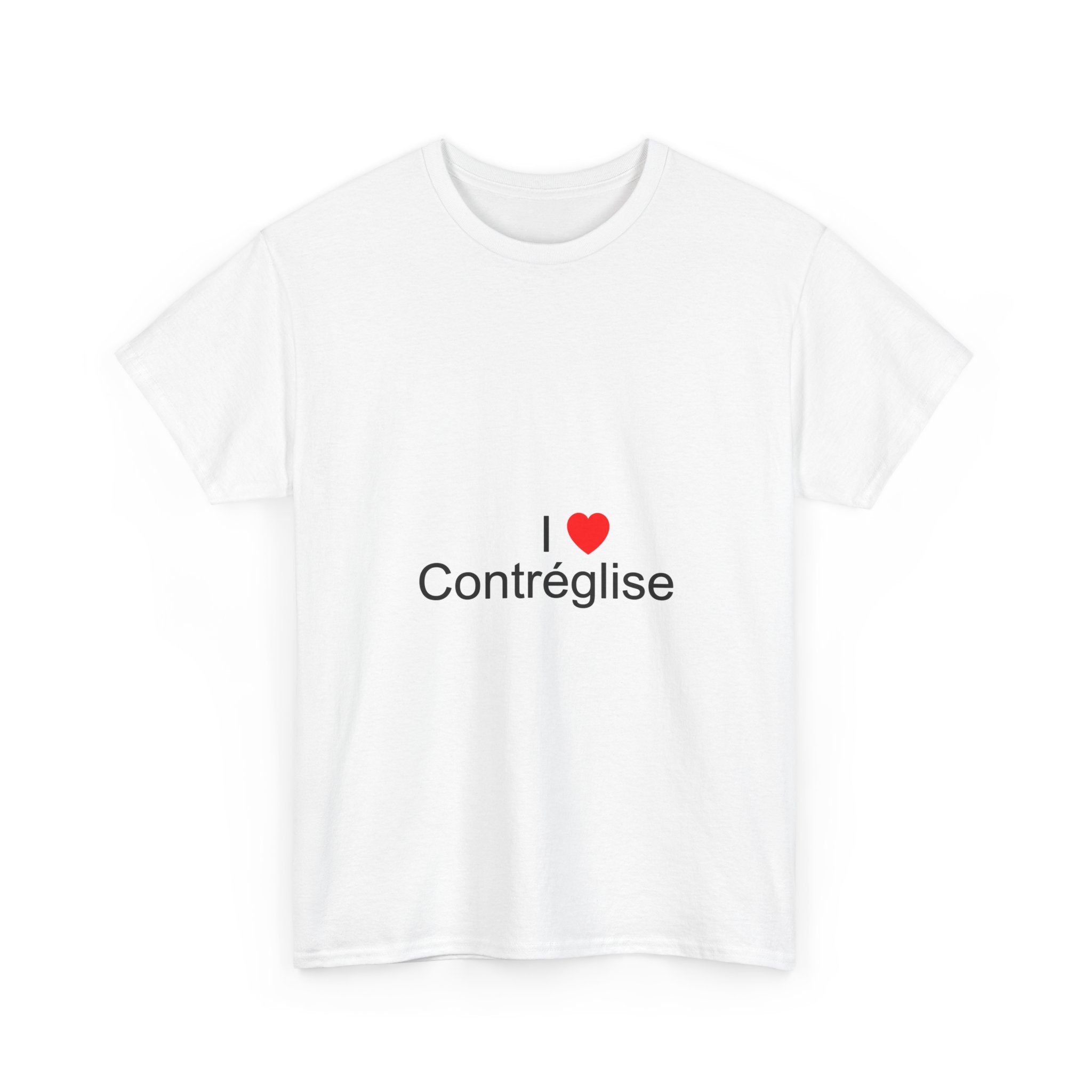 T-shirt I love contréglise