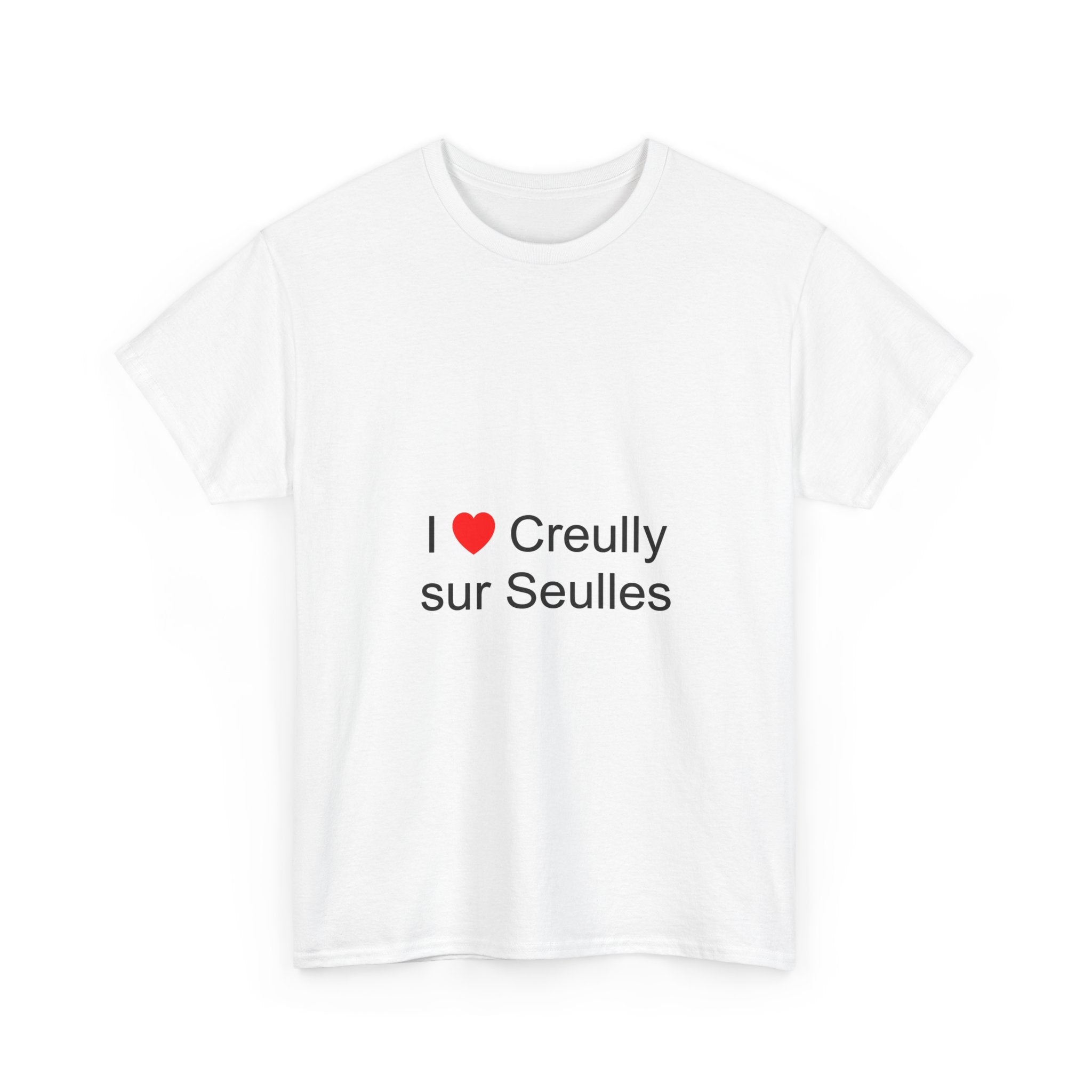 T-shirt I love creully sur seulles