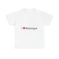 T-shirt I love beylongue