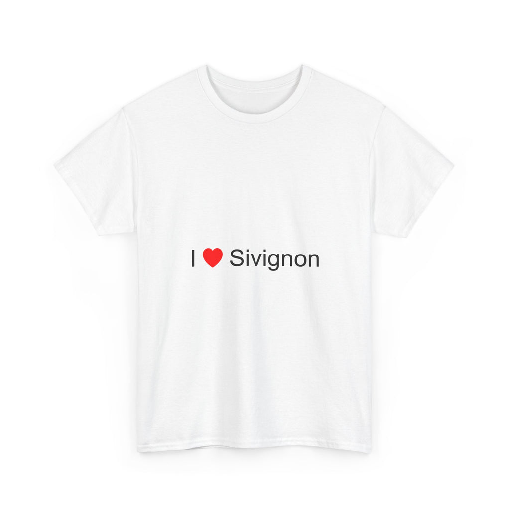 T-shirt I love sivignon