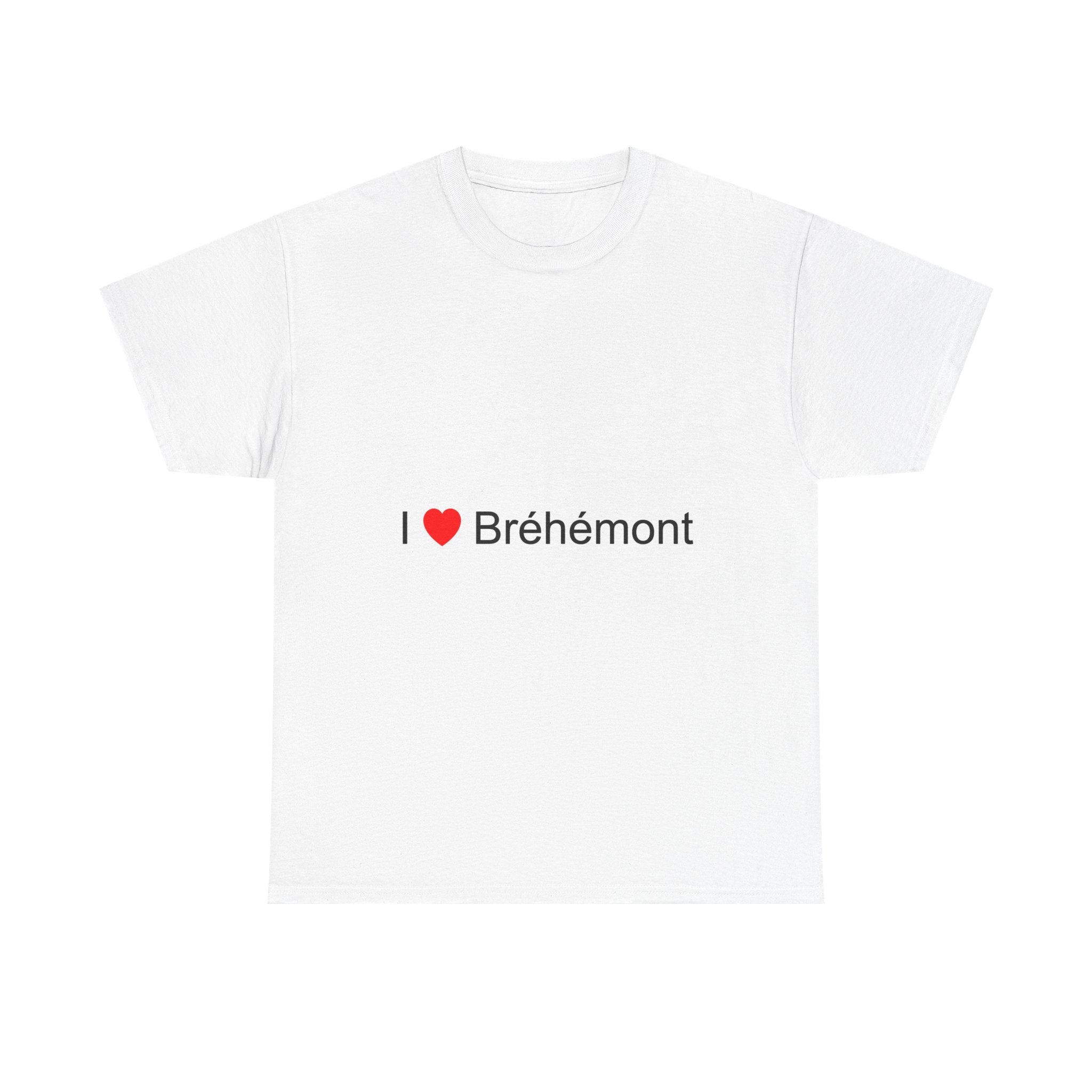 T-shirt I love bréhémont