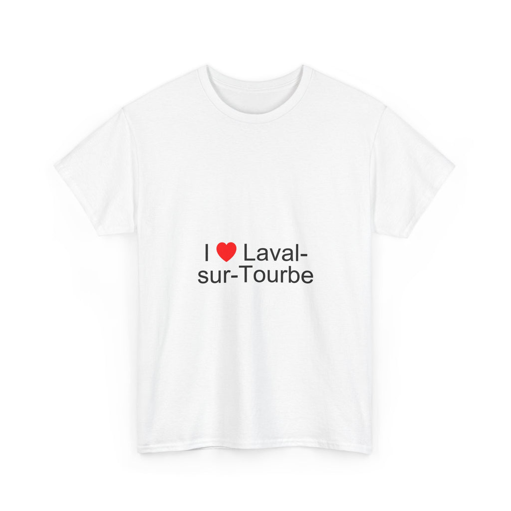 T-shirt I love laval-sur-tourbe