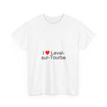 T-shirt I love laval-sur-tourbe